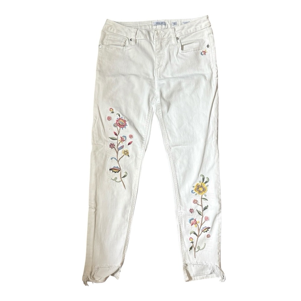 Miss Me Floral Ankle‎ Skinny Women's Jeans
